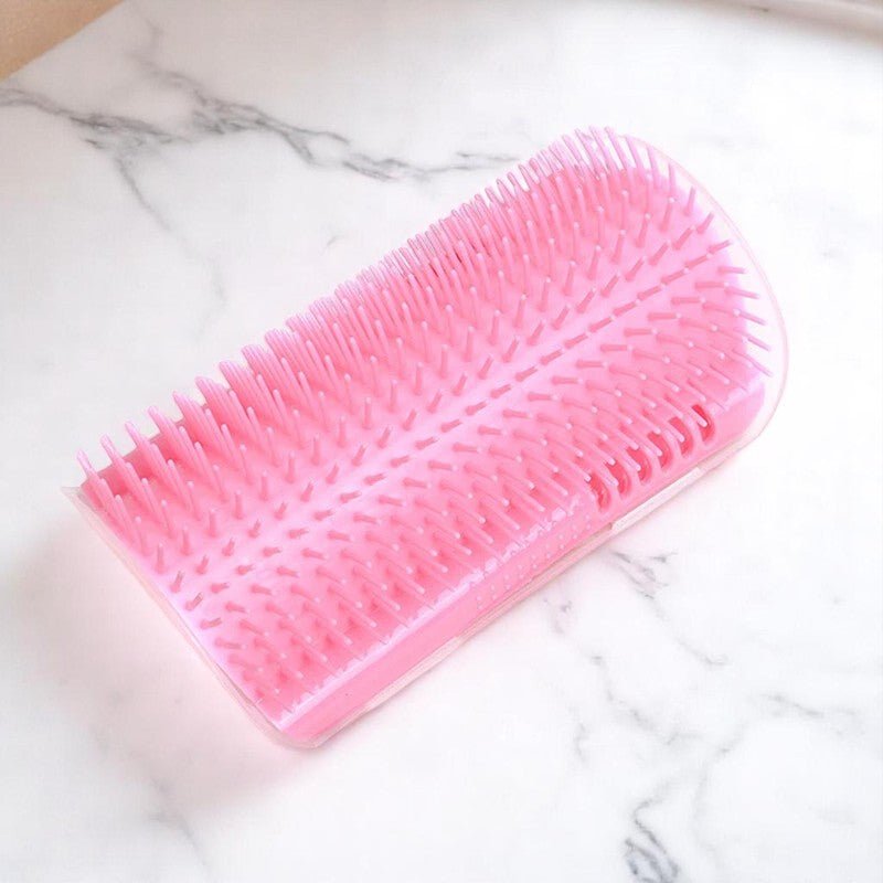 Grattoir Chat - PurrCornerGroomer™ - Rose - Chat Pur