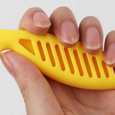 Brosse Chat - CatSheddingHairComb™ - Jaune - Chat Pur