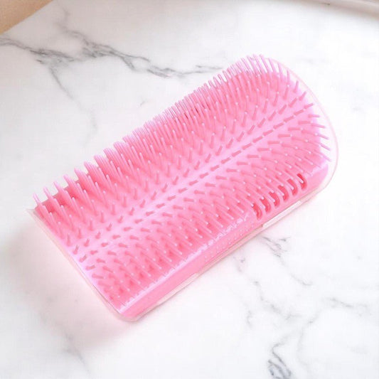 Grattoir Chat - PurrCornerGroomer™ - Rose - Chat Pur